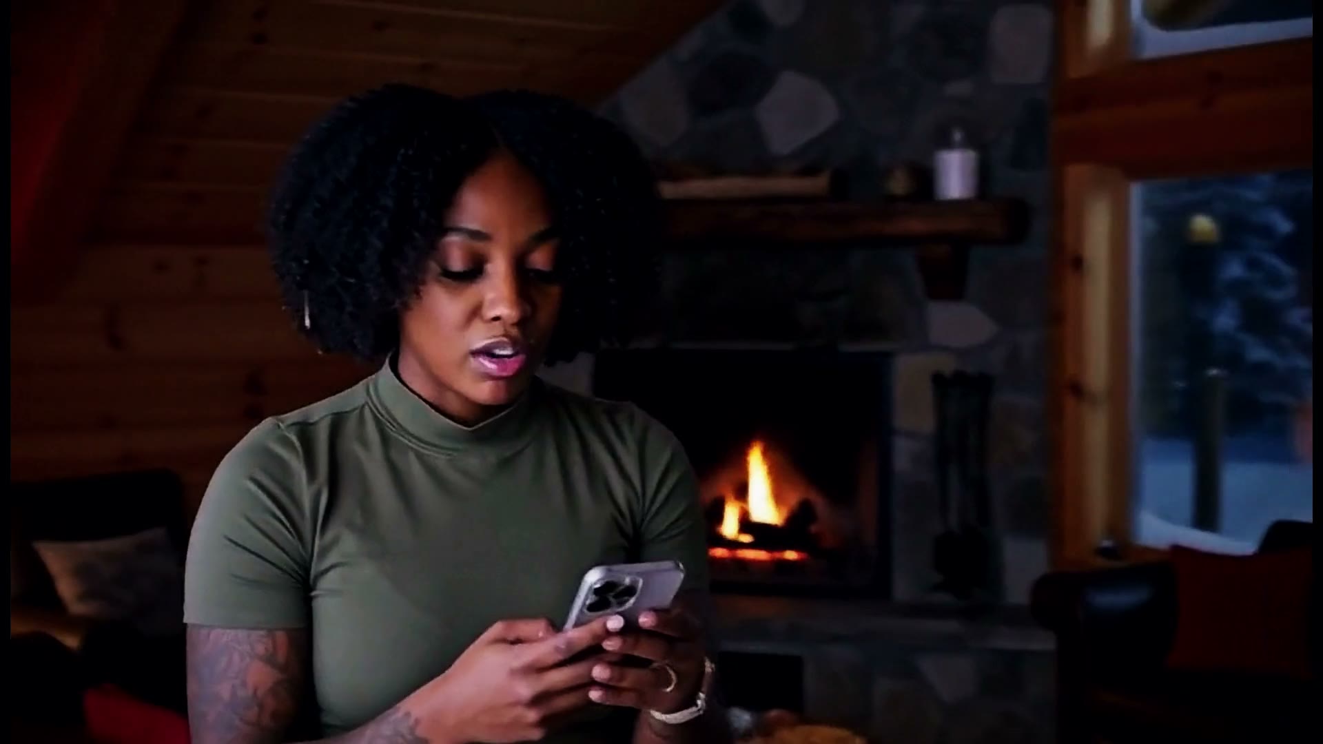 A new message arrives at the chalet